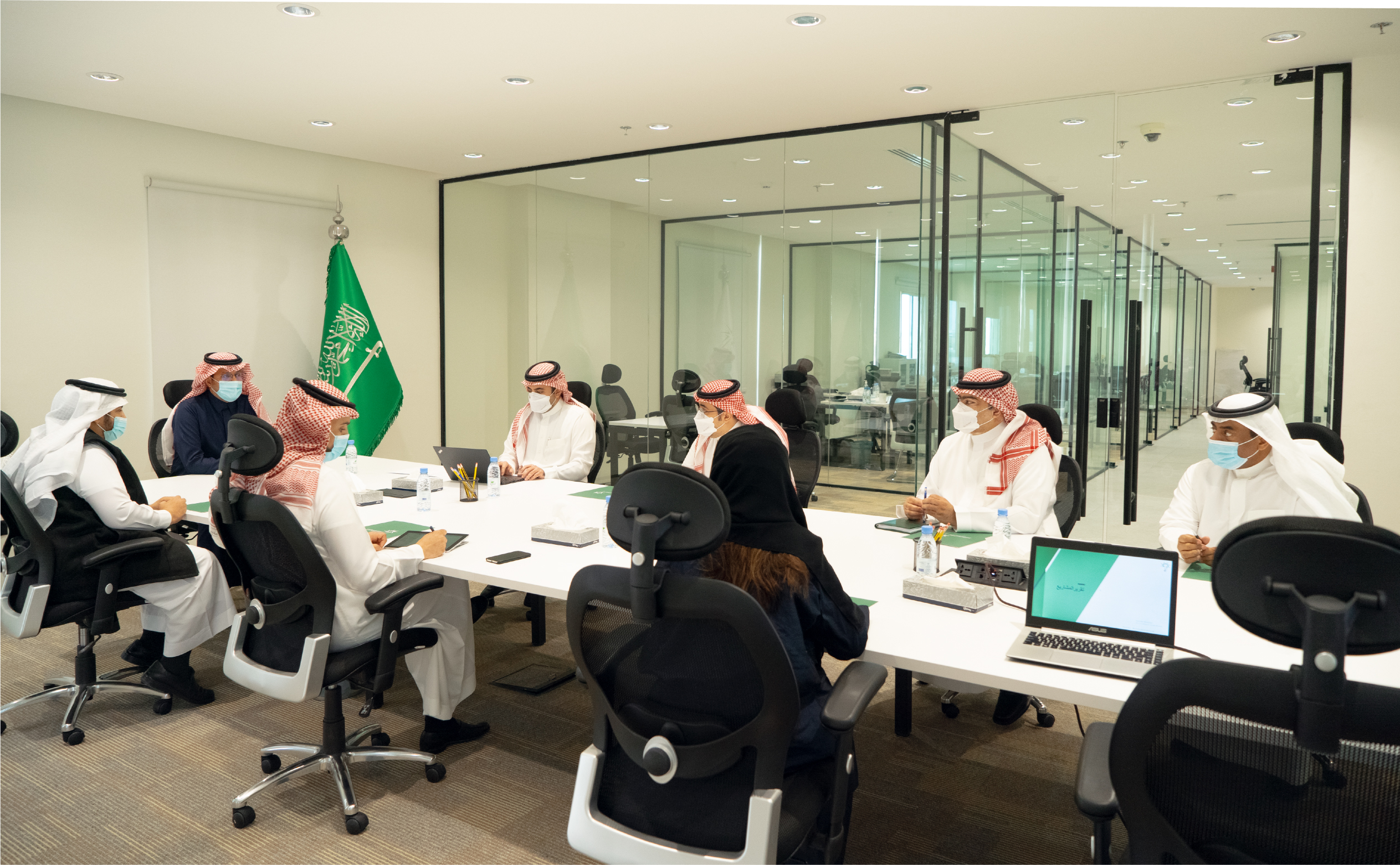The Minister of Commerce and Investment thanks the leadership for approving the organization of the