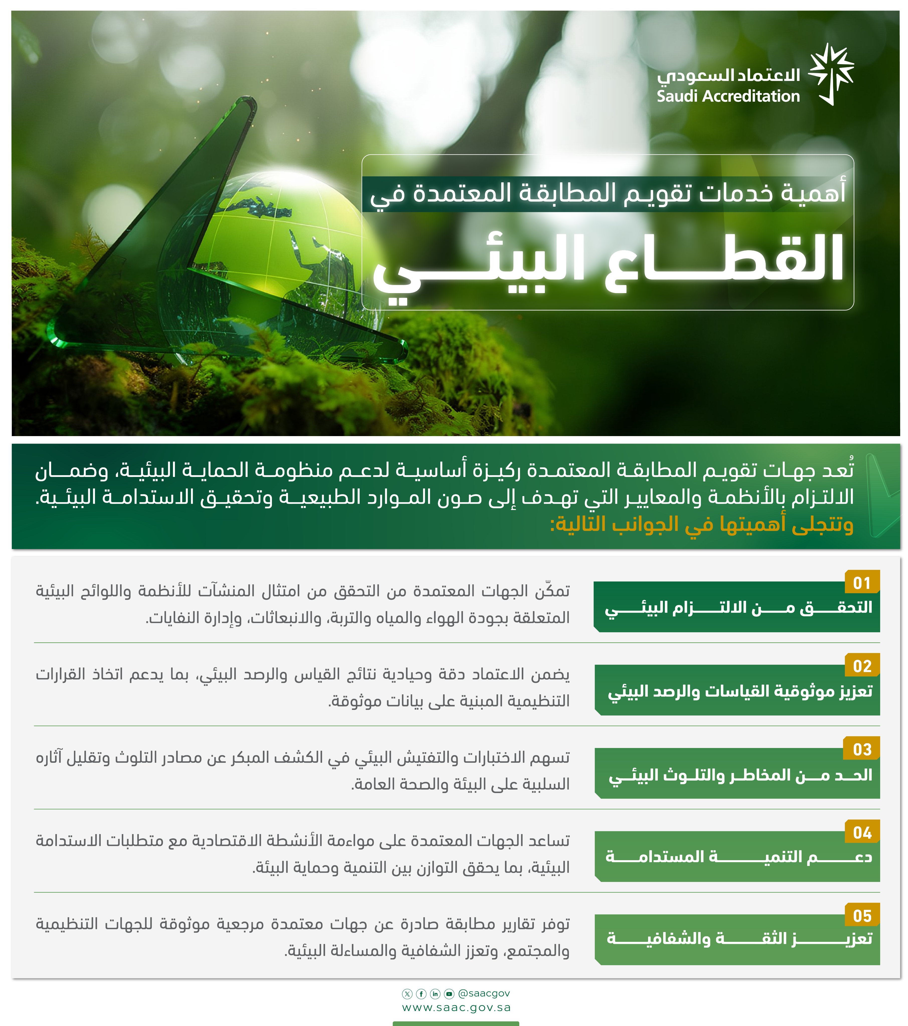 الجودة في القطاع البيئي